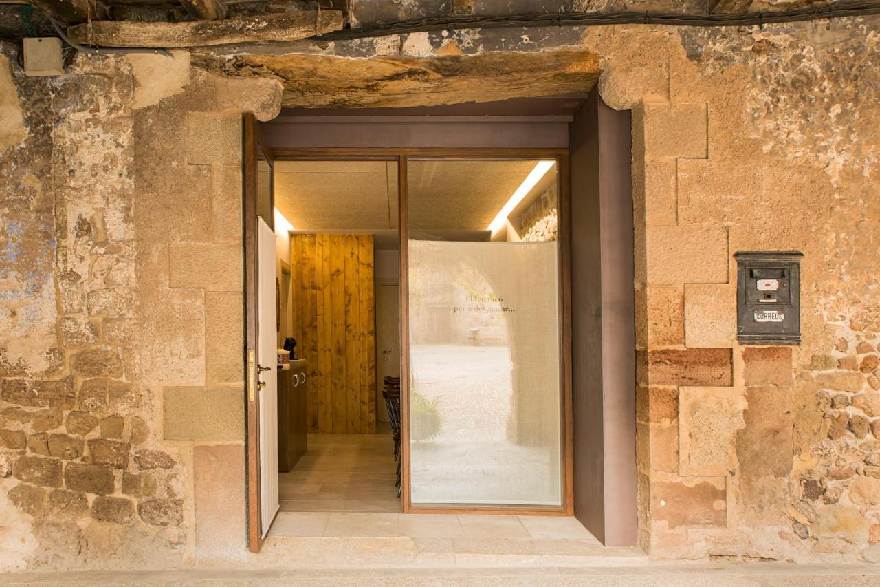 Habitacions Placa Major Santa Pau Kültér fotó