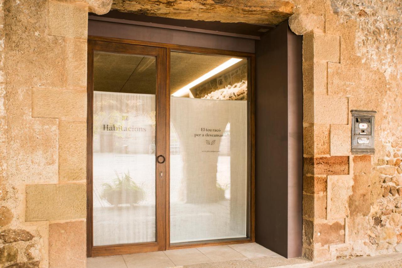 Habitacions Placa Major Santa Pau Kültér fotó